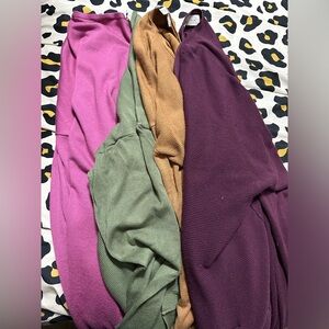 Lot of 4 Womens Open front Cardigans
